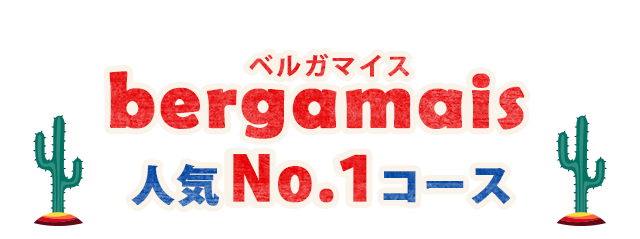 ベルガマイス人気No.1コース